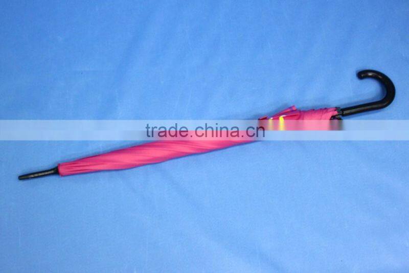 23inch high quality advertising colorful heat transfer printing long umbrella