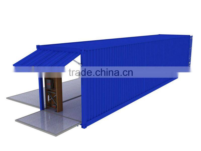 Workshop Modified through 40'HC shipping container