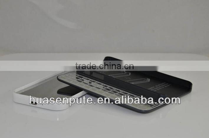 Ultra thin bluetooth keyboard with magnetic case for iPhone5