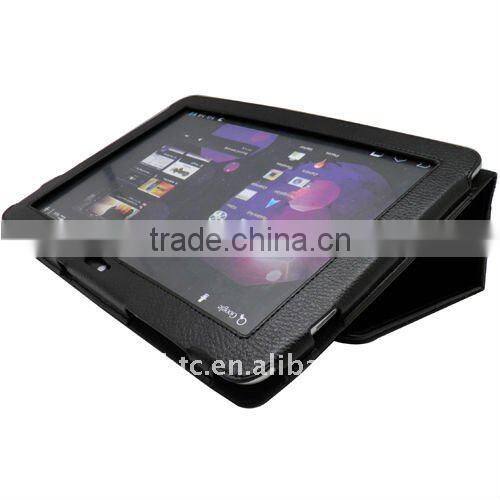 Leather case cover+screen protector for Samsung Galaxy Tab 10.1GT P7510