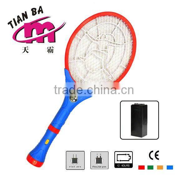 7 LED LIGHT RECHARGEABLE FLY KILLER SWATTER RACKET