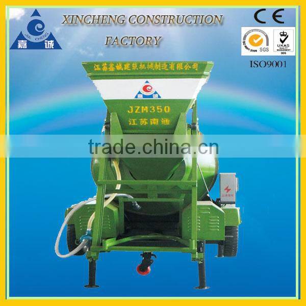Electric and Best Selling JZM350 Portable Concrete Mixer Machine