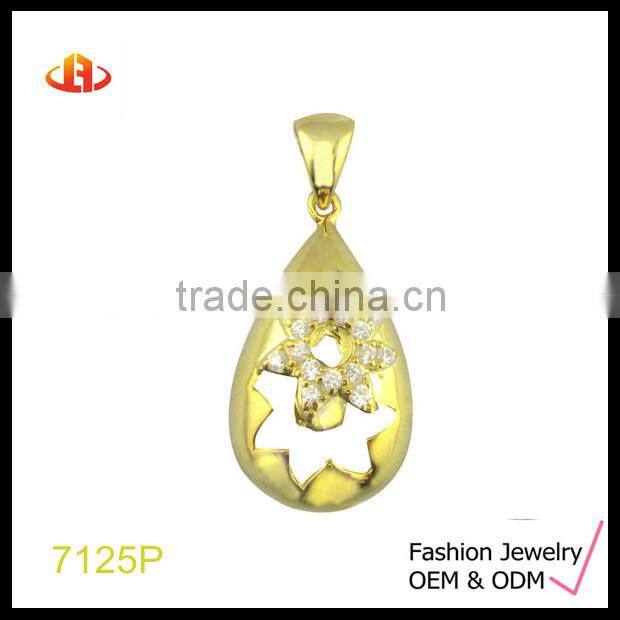 gold plated pendant,latest silver pendant