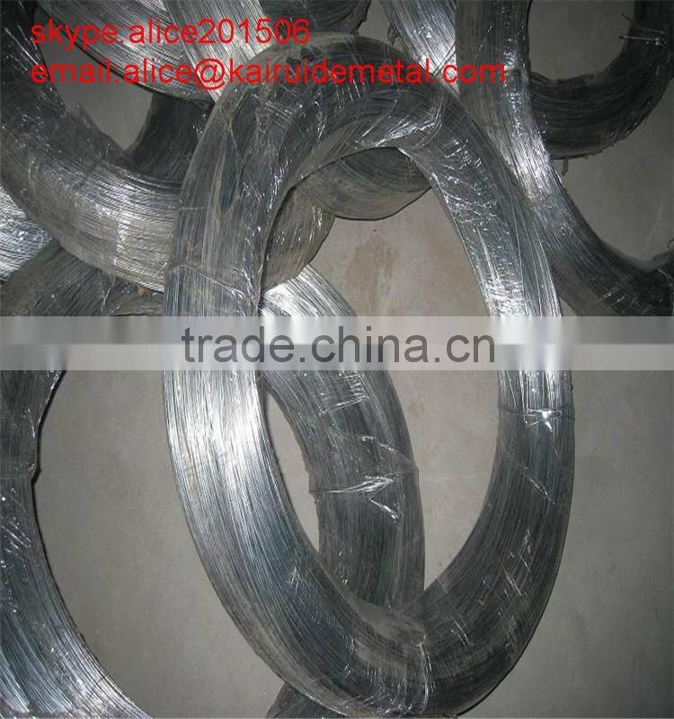 2016 hot sale zinc coated galvanized wire/galvanized wire(factory)
