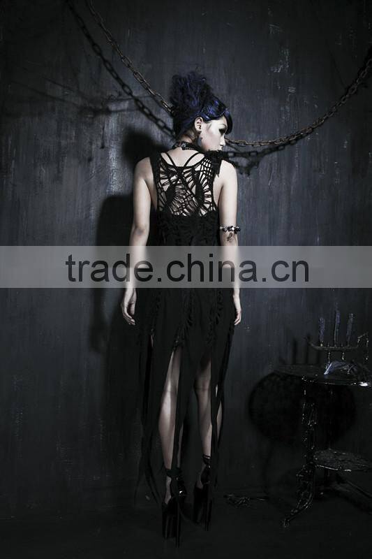 latest design fashinable shock dark alternative free gothic clothing patterns M-021
