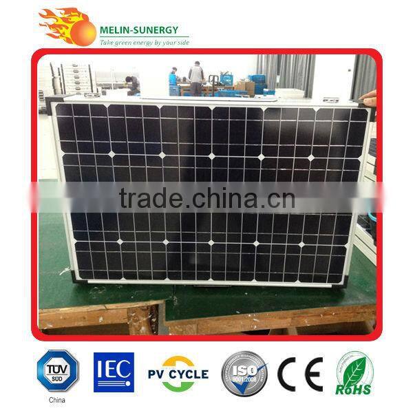 160W folding solar panel kit