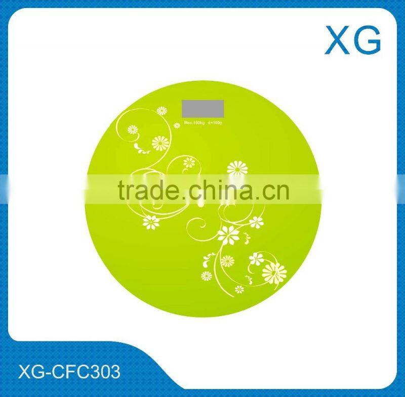 glass digital bathroom scale/mechanical glass bathroom scale/human weight scale 150kg