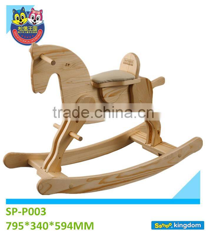 Solid wooden toy rocking horse,toy horse for Kids#SP-P003