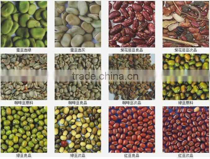 high quality color sorting machine for coffee bean/ Coffee Bean Color Sorting Machine /bean grading machine price