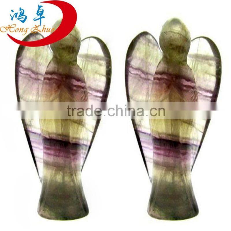 Natural Angel gemstone carving/angel carving