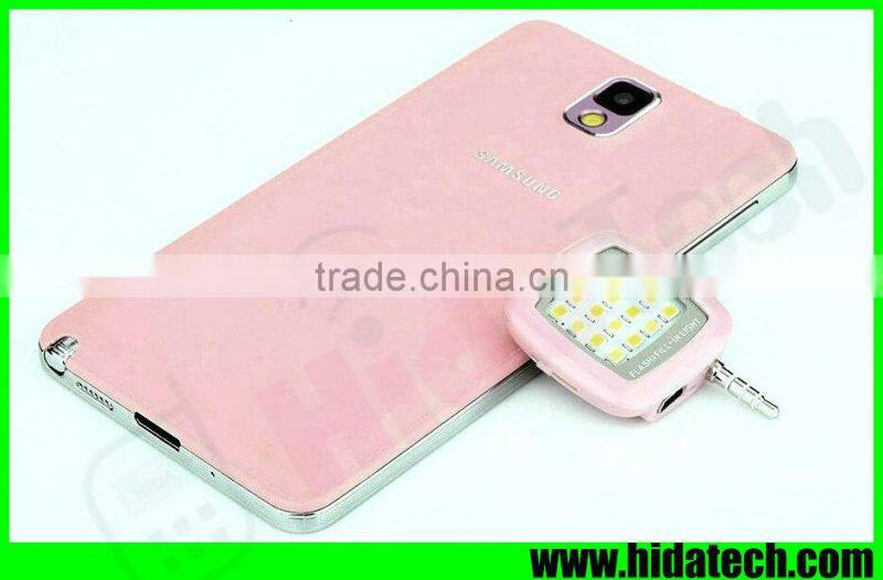 New product mobile phone accessory selfie flash led light for samsung