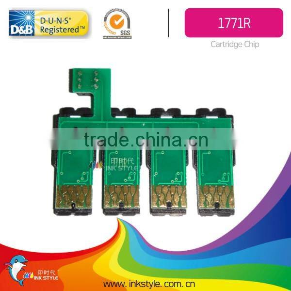 Inkstyle T1771-4 Compatible for epson xp-102 auto reset chip