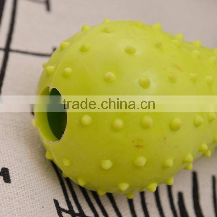 nursing bottle shaped rubber squeaky pet dog chew toy