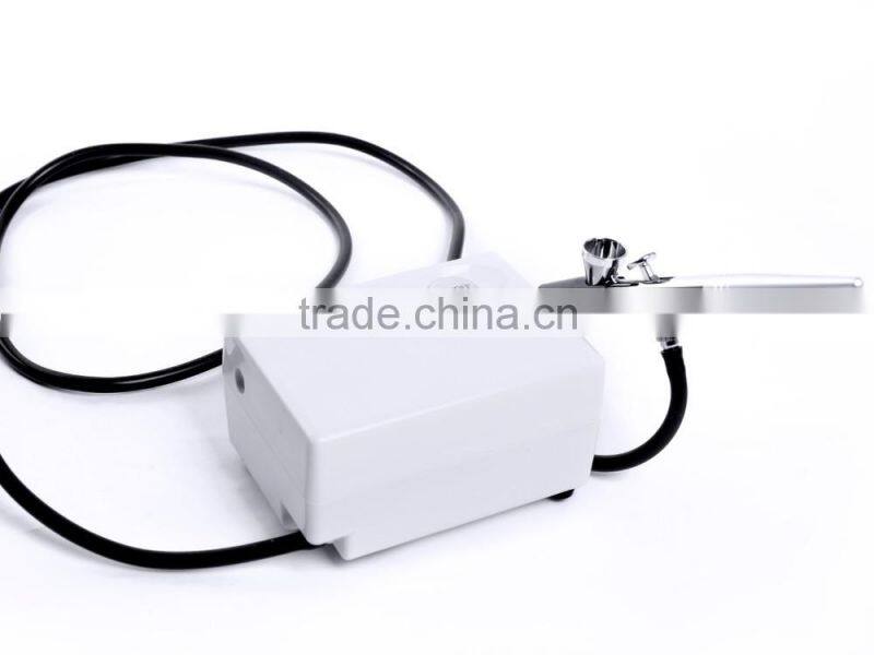 Dotting tool Compressor Airbrush 0.4mm Nozzle for Nail Art Body Paint Makeup Craft Cake Toy Models AS-07