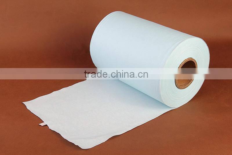 Woodpulp spunlaced nonwoven for medical gown, wet wupes, medical drape