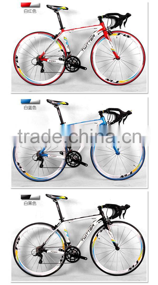 No foldable and 18 speeds road bike china