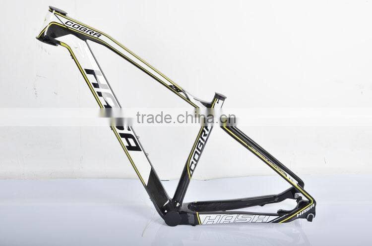 Super quality 3k/UD matt/gloss finish 29er full suspension mtb carbon fiber frame