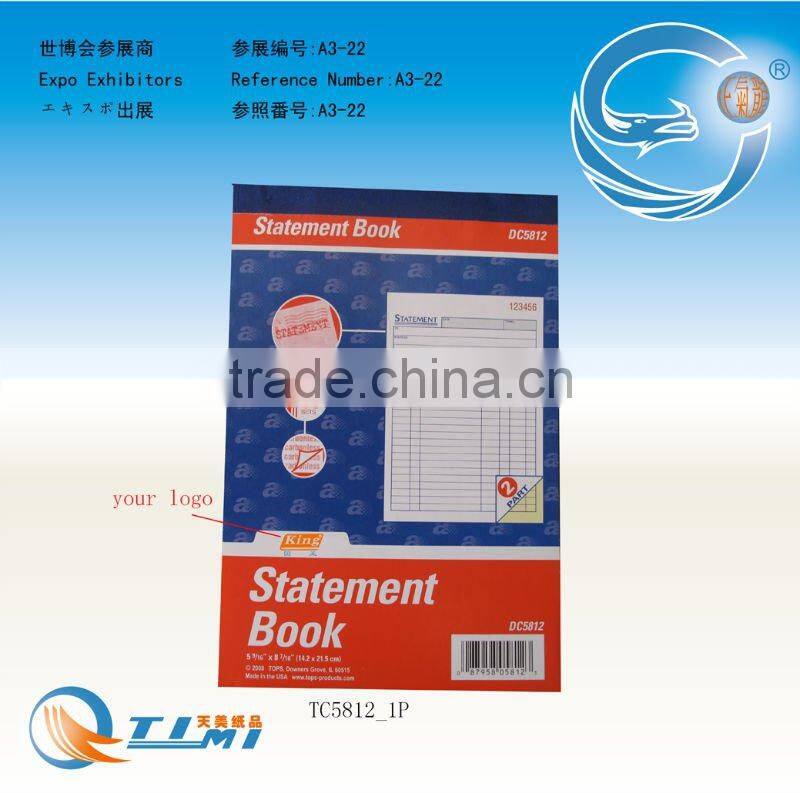 Statement book business forms Sales Order Book Job Work Order Book