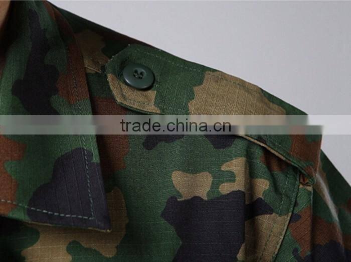 New Polygon Woodland camo polyester/ cotton african military uniform