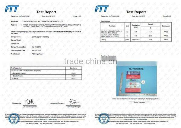 with logo colorful printing christmas packaging candy bag