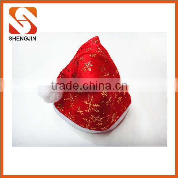 SJ-6735 Christmas decoration hat xmas gifts velvet adult santa hat