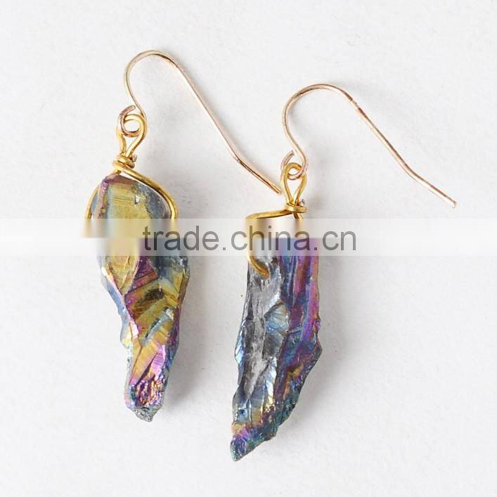 Mermaid stud earring