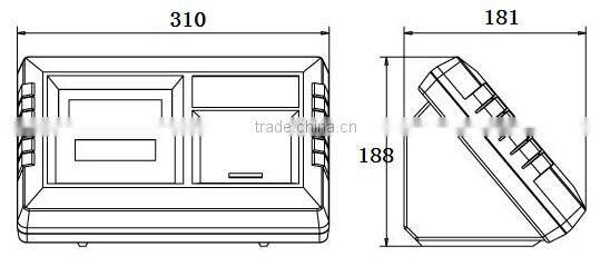 XK3190 A1+P weighing display with printer for bench scale