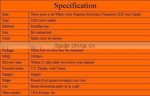 moving flame led candle lights wave end multi color led candles