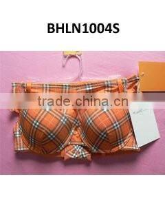 Top Sale Womens Underwear Printed Cotton Sexy Christmas Bra Set