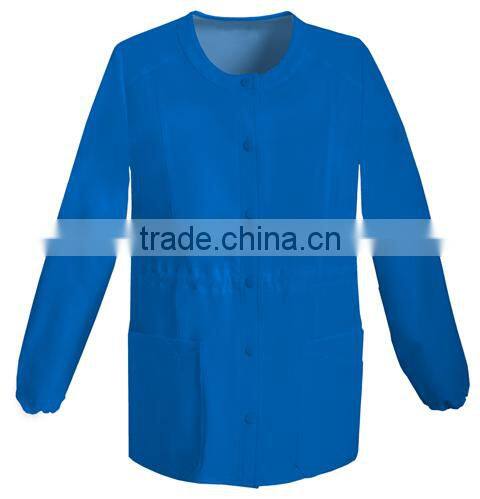 Women Doctor Nurse Hospital Uniform Warm-Up Jacket