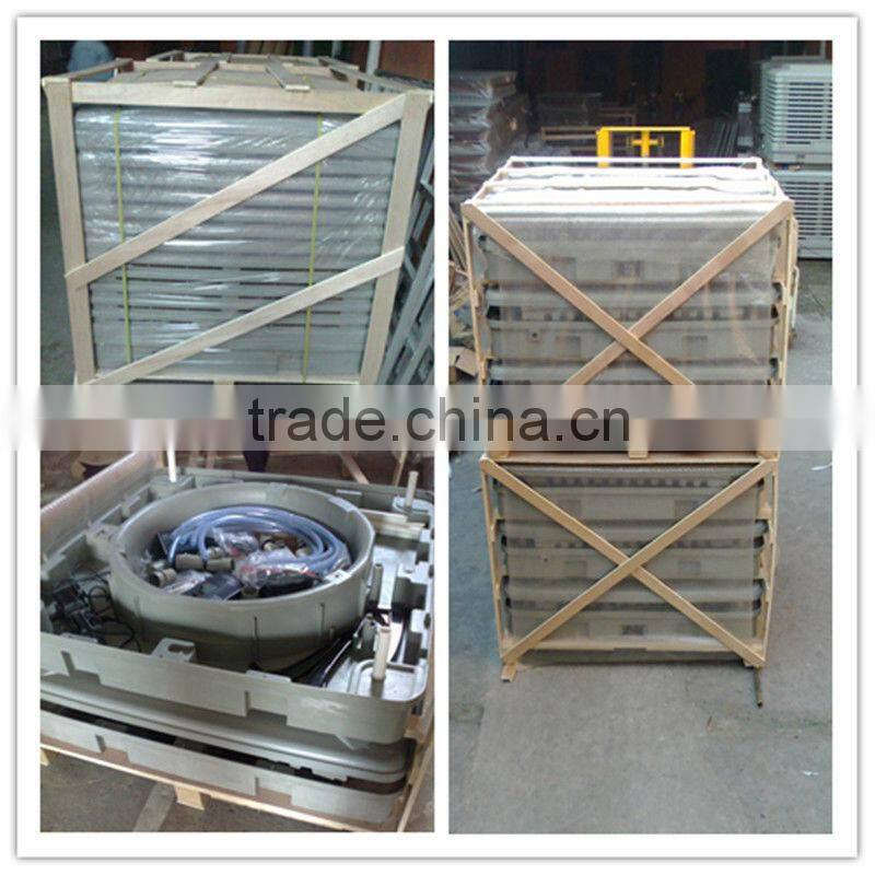 greenhouse or industrial 12 volt dc air condition oem service China evaportive air cooler supplier