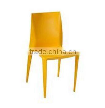 attractive color fashionable restaurant plastic bellini chair