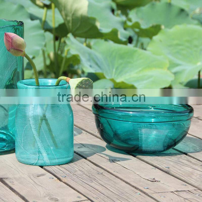 Glass Promotion Bowl Vase Colour Decor Cheap