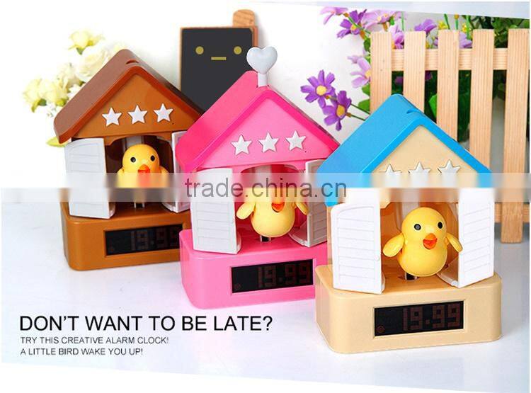 Birdshape keep a clear head Alarm Clock