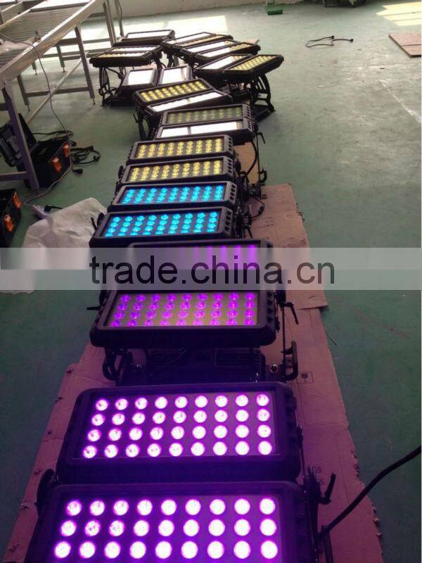 stage lighting equipmen72pcs 10w LED wash light wall light EV 1072