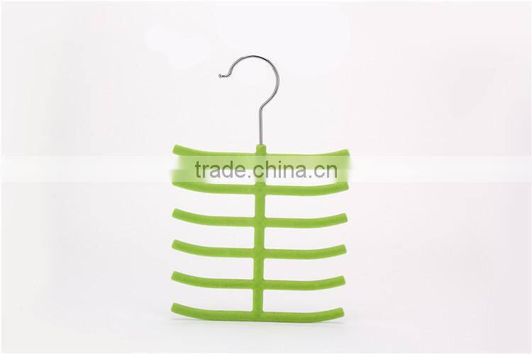 Standby Velvet Flocked Tie Organizers Gentlemen Custom Suit hangers