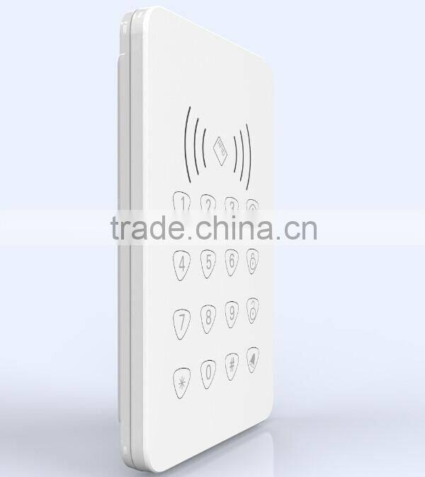 RFID keyboard with Touch screen ! Nice design wireless keyboard with SMS alert when lower power