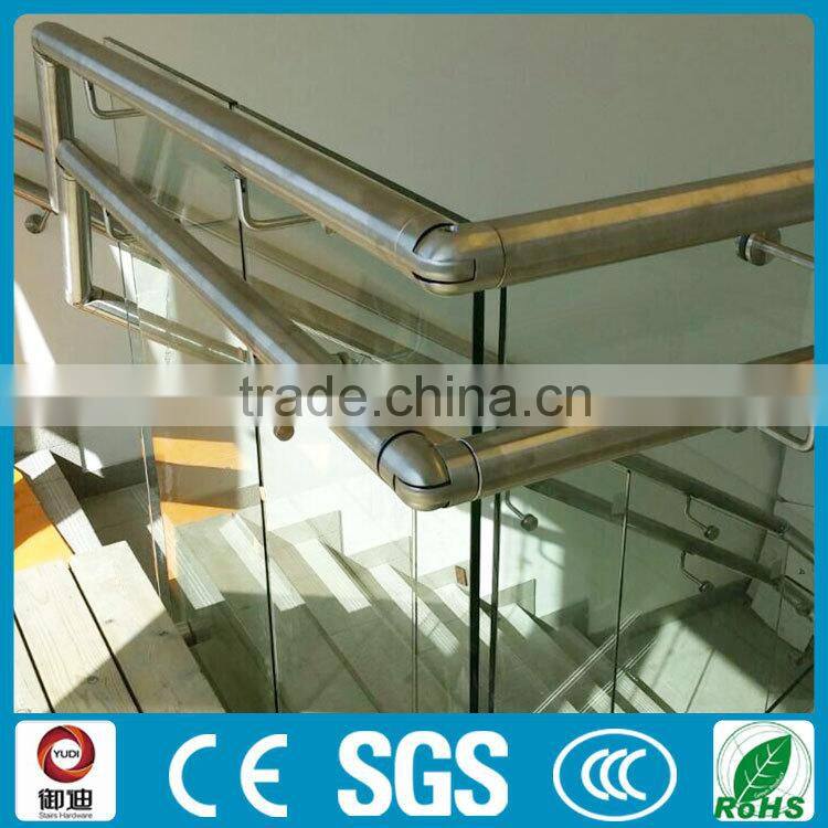 Factory price hot sale interior glass stair balustrade models