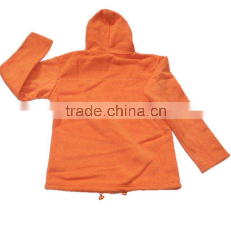 High Quality Fashion Women's Polar Fleece Jacket with hood made in China