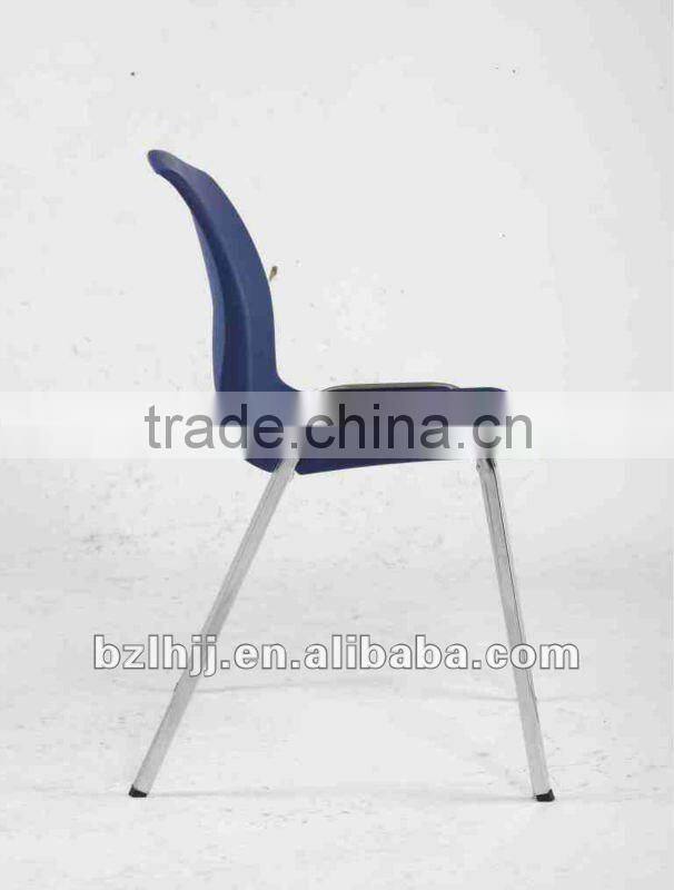 Hot Sales Primary stacking plastic School Chair with metal frame