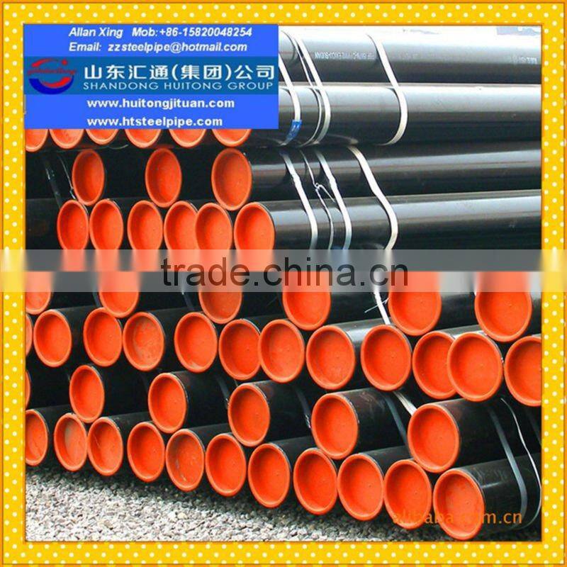OD 3",4",5",6",8",10",12",14" Hot Finished Seamless Sch 40,Sch80,Sch XS,STD ASTM A106 Grade B Carbon Steel Pipe