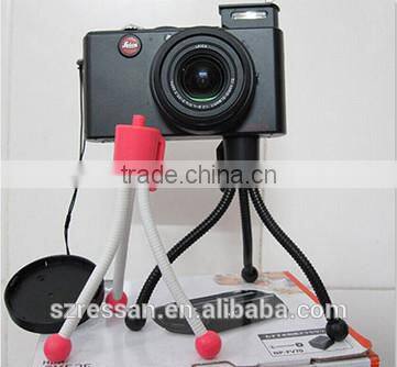 Mini Flexible Camera Tripod stand monopod Octopus Tripod for cell phone for G-opro Camera Accessories