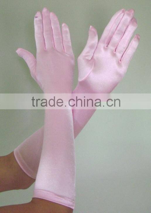 long satin streth Gloves Wedding bridal glove SG-58
