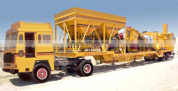LEO MOBILE BITUMEN MIXING PLANT
