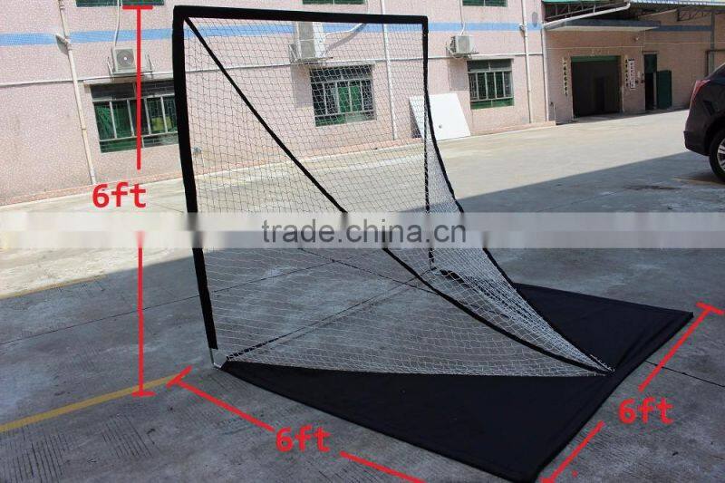 Portable Lacrosse Goal - 4x4 or 6x6 Backyard Net