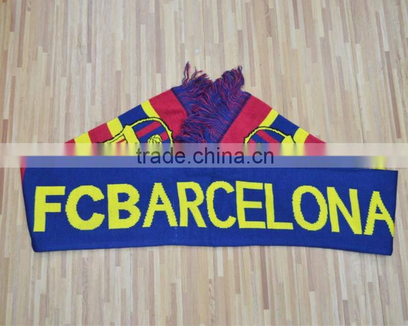 Customize football club design football fan scarf soccer sports,sports scarf football team scarf