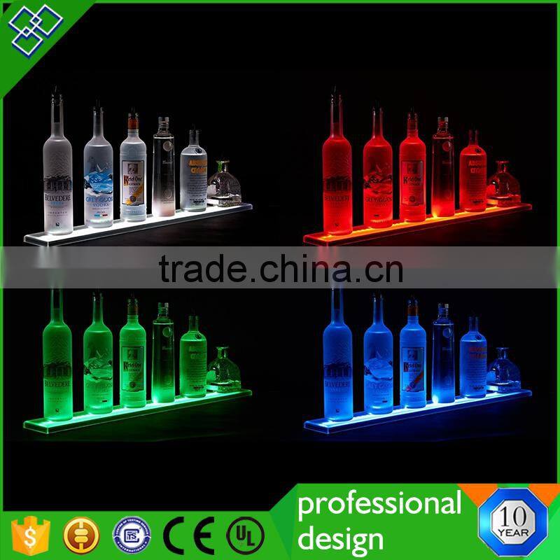Acrylic Display Desktop Wine Bottle Rack For Promotion