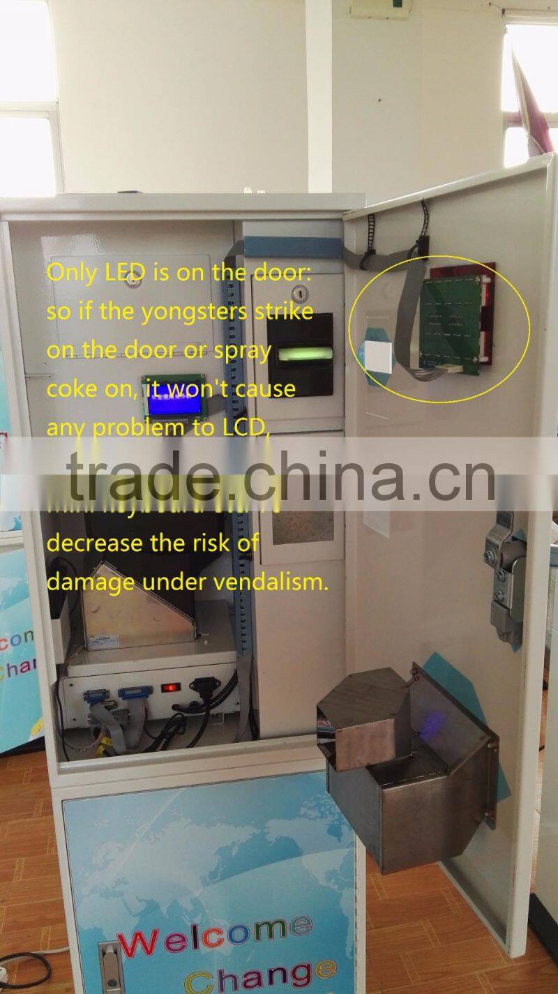 Coin Change Machine for Commercial Laundry Washing Machine