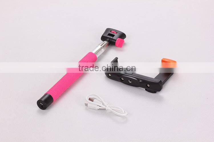 2015 Hot Selling Monopod Z07-05 Bluetooth Selfie Stick,Factory Wholesale