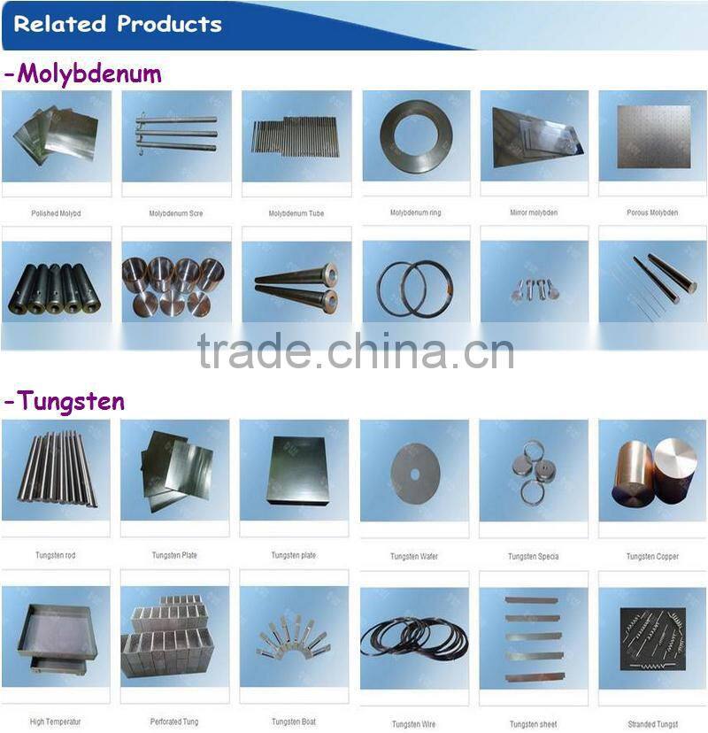 Low price molybdenum sheet shield molybdenum heat shields